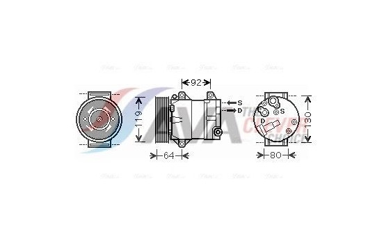 Compressor, air conditioning