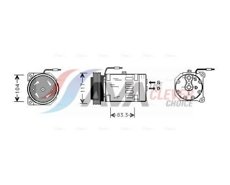 Compressor, air conditioning