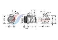 Compressor, air conditioning