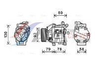 Compressor, air conditioning