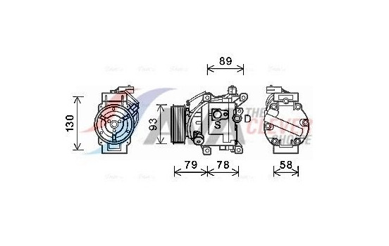 Compressor, air conditioning