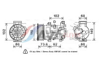 Compressor, air conditioning