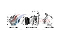 Compressor, air conditioning