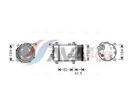 Compressor, air conditioning