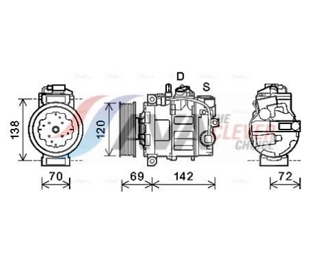 Compressor, air conditioning