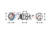 Compressor, air conditioning