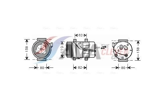 Compressor, air conditioning