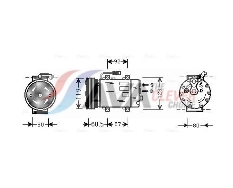 Compressor, air conditioning