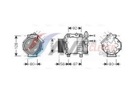 Compressor, air conditioning