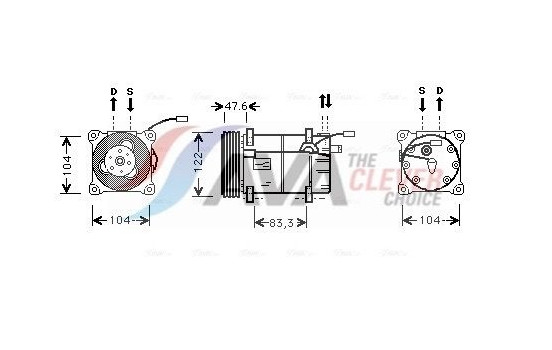 Compressor, air conditioning