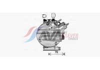 Compressor, air conditioning