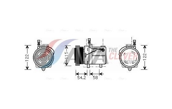 Compressor, air conditioning