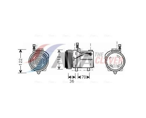 Compressor, air conditioning