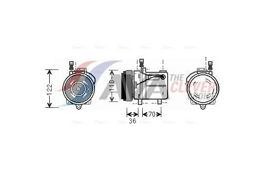 Compressor, air conditioning