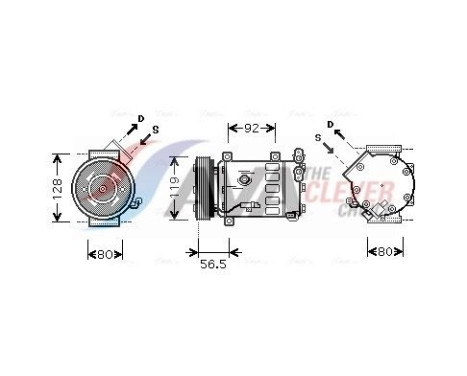Compressor, air conditioning
