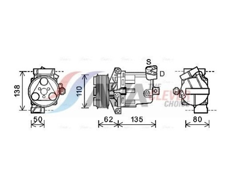 Compressor, air conditioning
