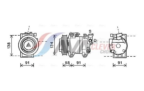 Compressor, air conditioning