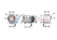 Compressor, air conditioning