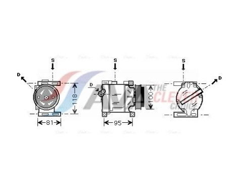 Compressor, air conditioning