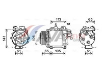 Compressor, air conditioning