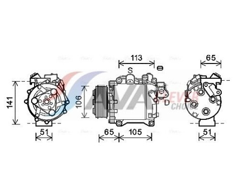 Compressor, air conditioning