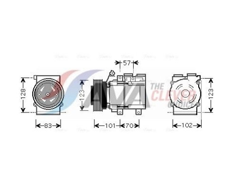 Compressor, air conditioning