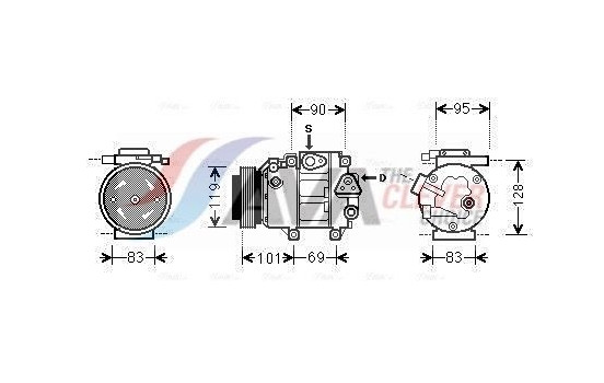 Compressor, air conditioning