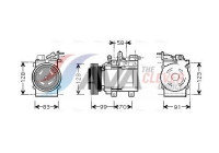 Compressor, air conditioning