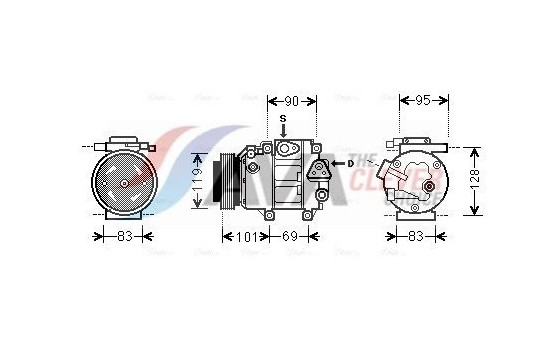 Compressor, air conditioning