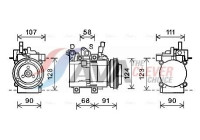 Compressor, air conditioning