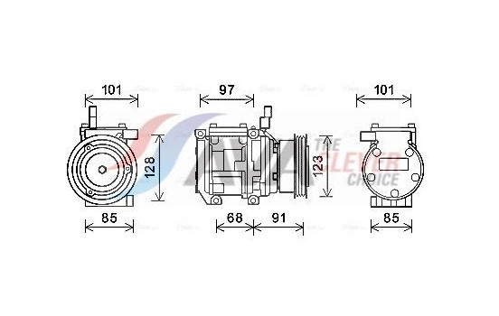 Compressor, air conditioning