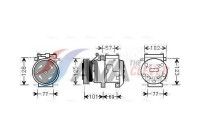 Compressor, air conditioning