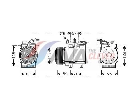 Compressor, air conditioning