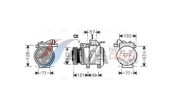 Compressor, air conditioning