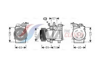 Compressor, air conditioning