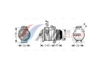 Compressor, air conditioning