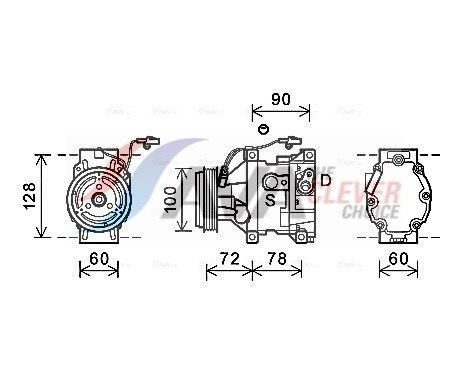 Compressor, air conditioning