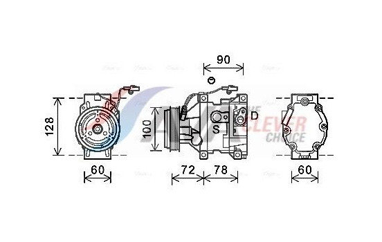 Compressor, air conditioning