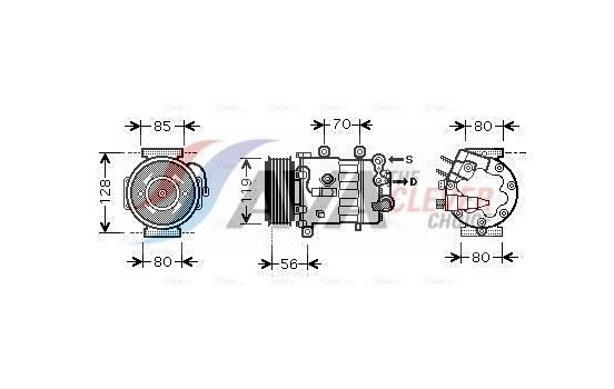 Compressor, air conditioning