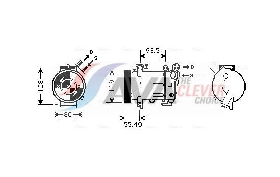 Compressor, air conditioning