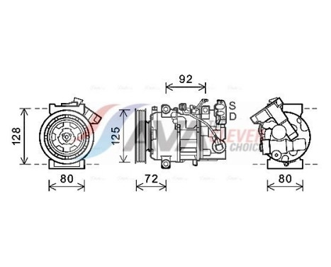Compressor, air conditioning