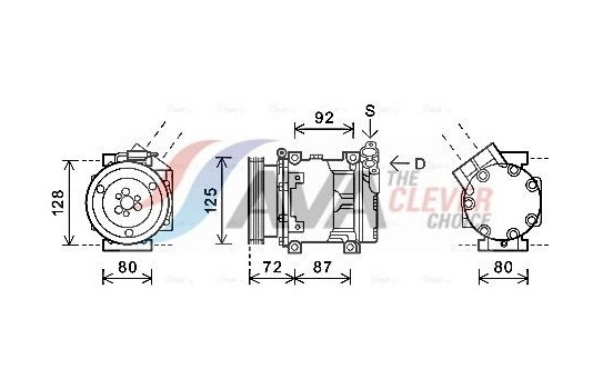 Compressor, air conditioning