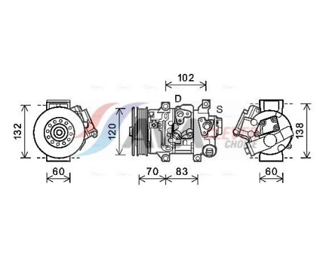 Compressor, air conditioning
