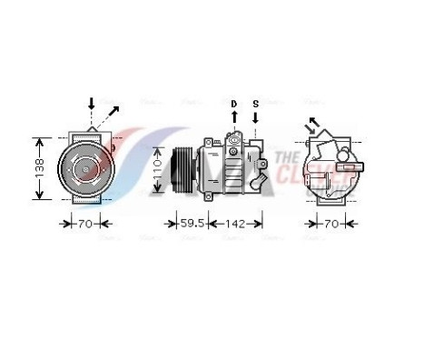 Compressor, air conditioning