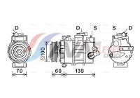 Compressor, air conditioning