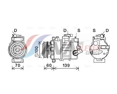 Compressor, air conditioning