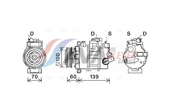 Compressor, air conditioning
