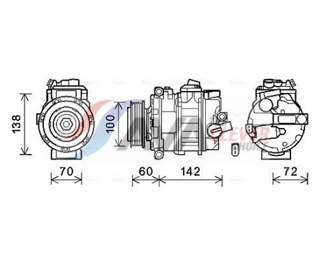 Compressor, air conditioning