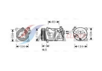 Compressor, air conditioning