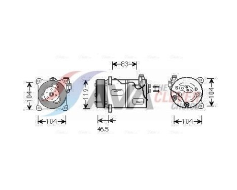 Compressor, air conditioning